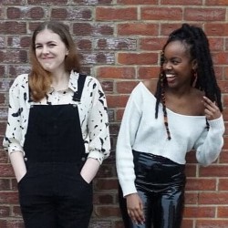 Sharon Wanjohi and Abbie Edwards
